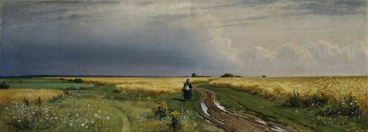 {{ product_title }} Fine Art Print | {{ product_vendor }} Jakero77 Ivan Shishkin In the Rye 1866 Russian Landscape Farm Sky Fine Art Print Art Print  Jakero77