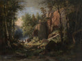 Ivan Shishkin View on the Outskirts of St. Petersburg 1856 Art Print Fine Art Print | Jakero77