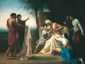William-Adolphe Bouguereau Jacob receiving Joseph's bloody coat 1845 Fine Art Print