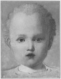 Andreas Achenbach Child's Head 1906 Fine Art Print
