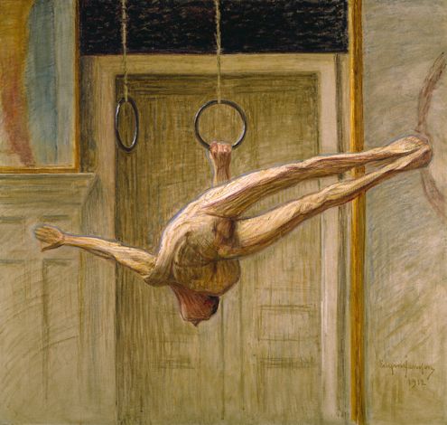 Eugène Jansson Gymnast 1912 Fine Art Print