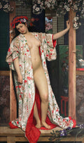 James Tissot The Japanese woman in the bath 1864 Fine Art Print