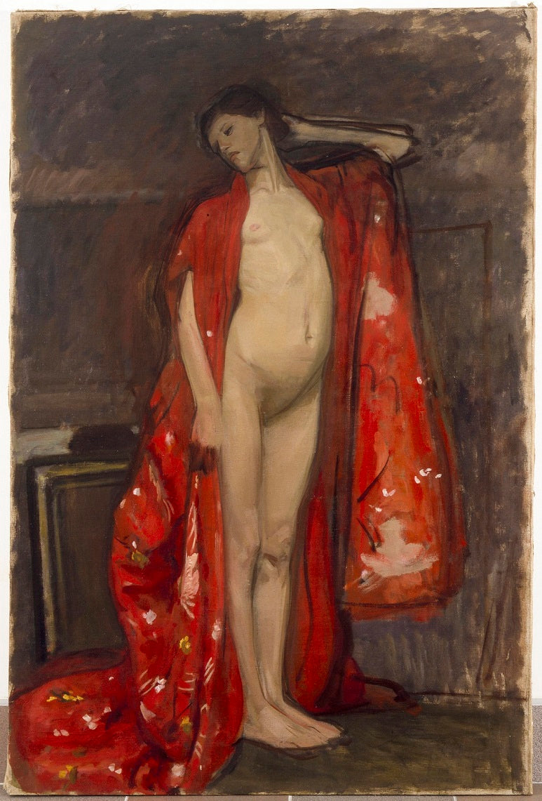 Wojciech Weiss Japanese Woman 1900 Fine Art Print