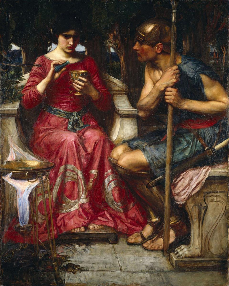 John William Waterhouse Jason and Medea 1907 Fine Art Print