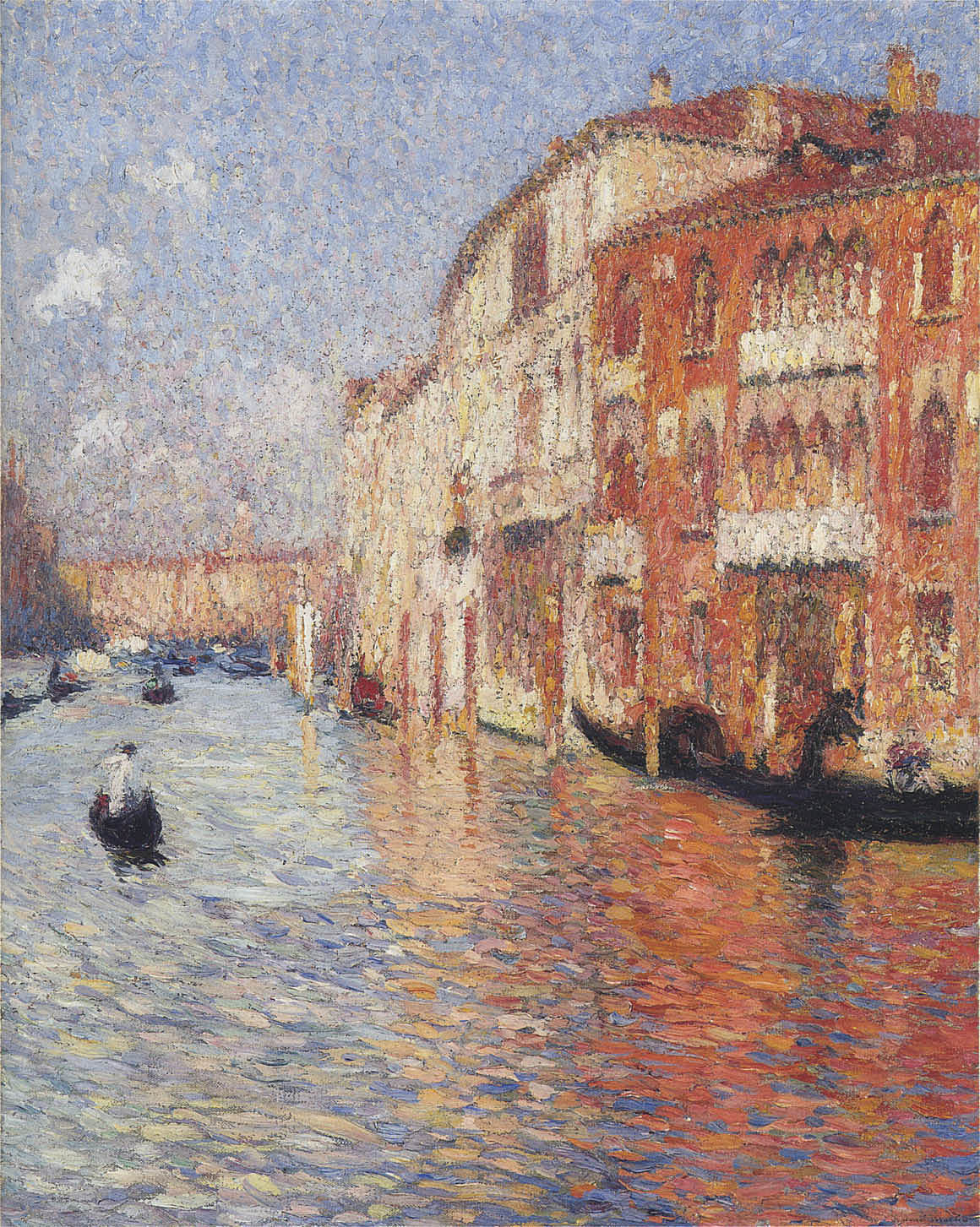 Henri Martin Jaune Palace in Venice 1910 Fine Art Print