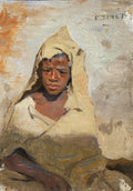 Nasreddine Dinet Young Fellah 1897 Fine Art Print