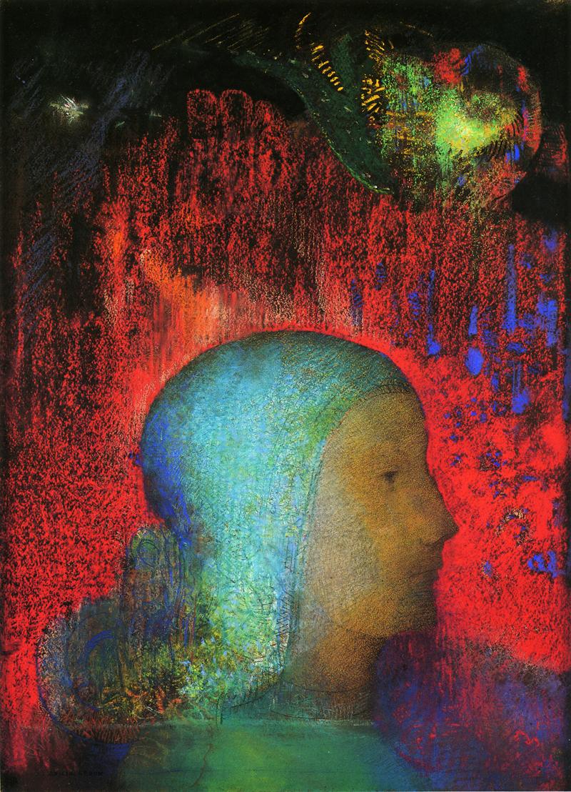 Odilon Redon Joan of Arc 1900 Fine Art Print