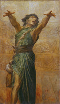 George Frederick Watts Jonah 1894 Fine Art Print