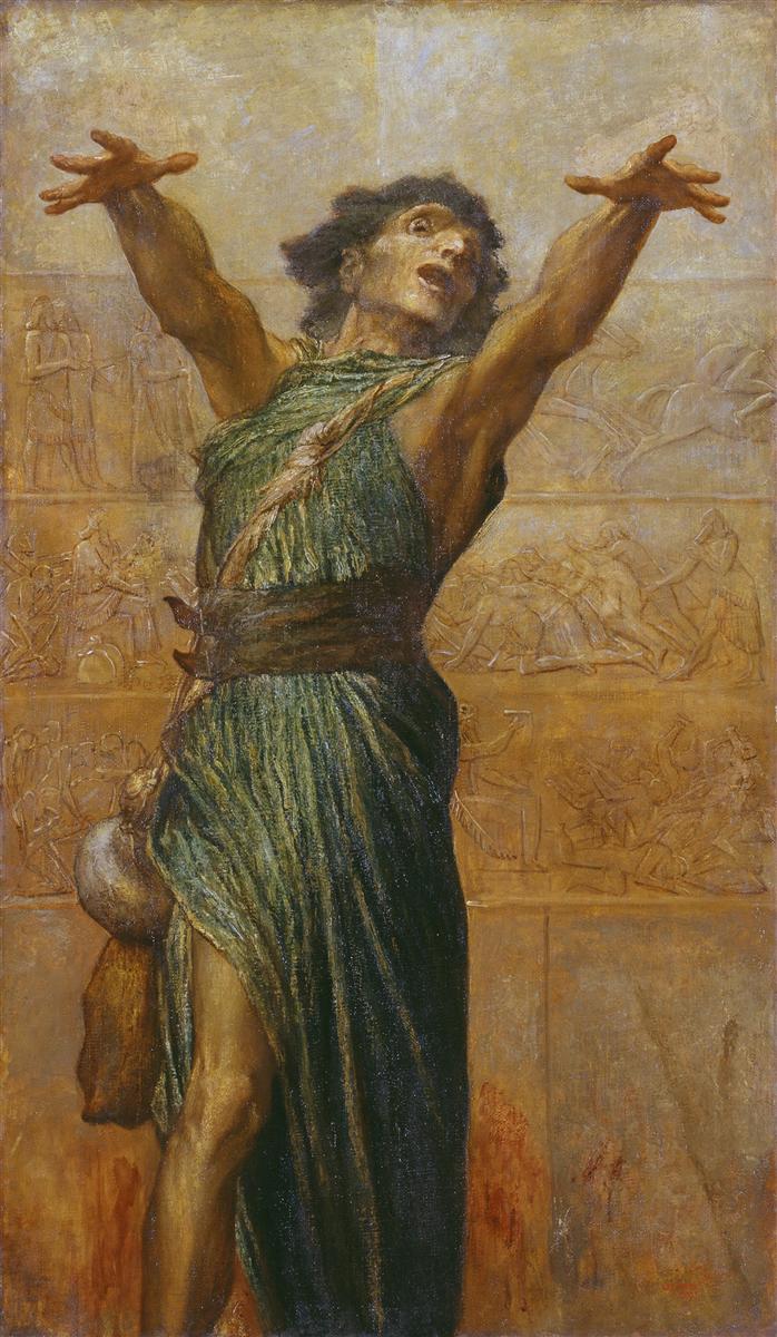 George Frederick Watts Jonah 1894 Fine Art Print