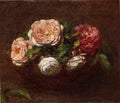 Henri Fantin-Latour Jonquils and Nasturtiums 1881 Fine Art Print