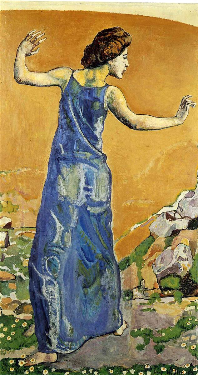 Ferdinand Hodler Joyous Woman 1911 Fine Art Print