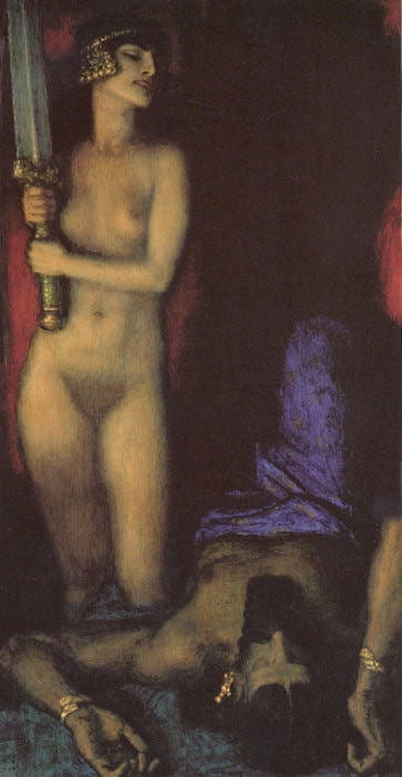 Franz Stuck Judith and Holofernes 1927 Fine Art Print