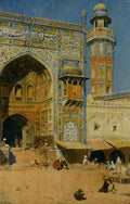 Edwin Lord Weeks Jumma Musjed Lahore India 1889 Fine Art Print