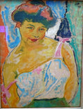 Max Pechstein Junges Madchen 1908 Fine Art Print