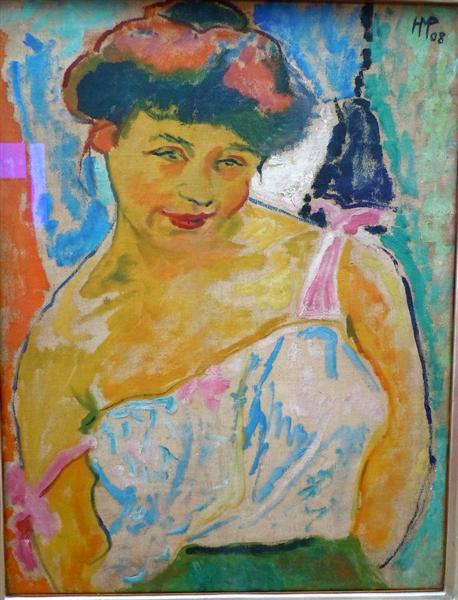 Max Pechstein Junges Madchen 1908 Fine Art Print