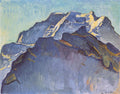Ferdinand Hodler Jungfrau massif and Schwarzmonch 1911 Fine Art Print