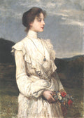 Károly Lotz Spring (Portrait of Ilona Lippich) 1894 Fine Art Print