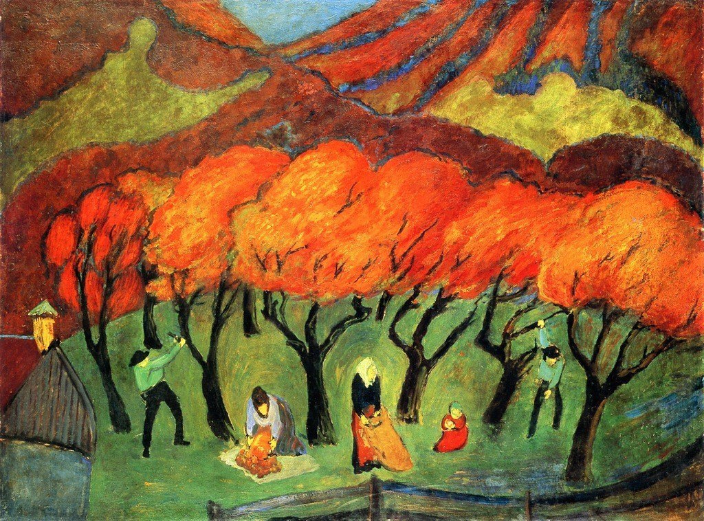 Marianne von Werefkin Untitled 1912 Fruit Harvest Fine Art Print