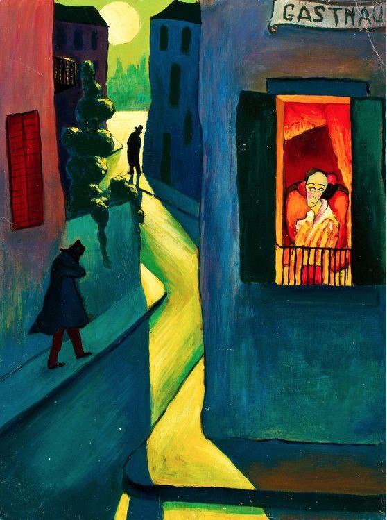 Marianne von Werefkin Untitled 1927 Human Condition Fine Art Print