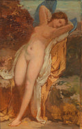 Károly Lotz Frauenakt 1886 Fine Art Print