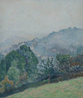Lucien Pissarro Kingswear Through the Mist 1922 Fine Art Print