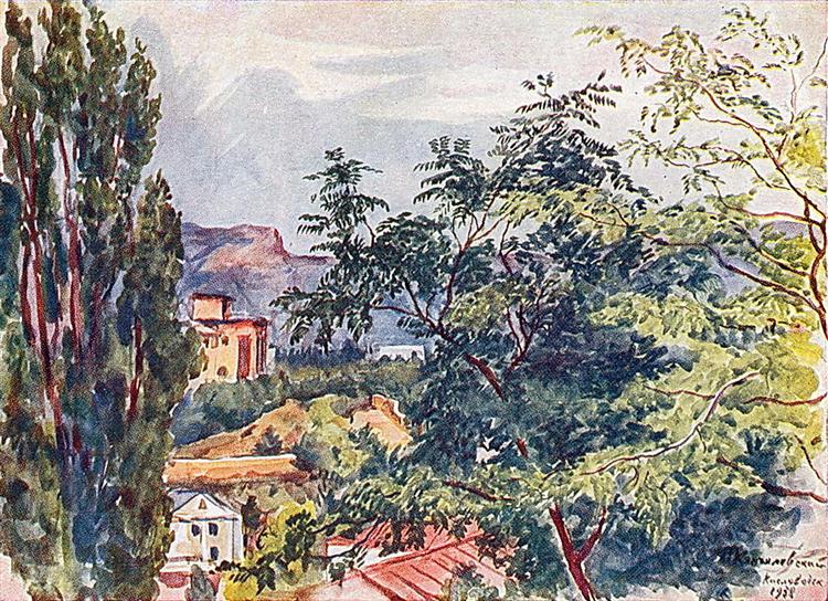 Pyotr Konchalovsky Kislovodsk 1938 Fine Art Print