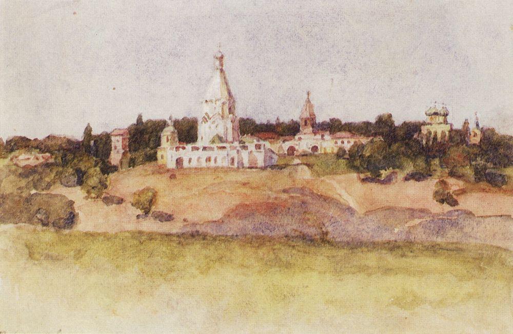 Vasily Surikov Kolomenskoye 1913 Fine Art Print