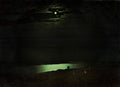Arkhyp Kuindzhi Moonlight Night on the Dnieper 1880 Fine Art Print