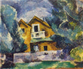 Pyotr Konchalovsky Kuntsevo. Cottage. 1919 Fine Art Print