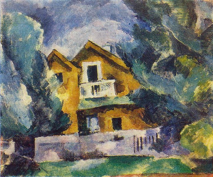 Pyotr Konchalovsky Kuntsevo. Cottage. 1919 Fine Art Print
