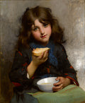 Léon Bazile Perrault The snack 1880 Fine Art Print
