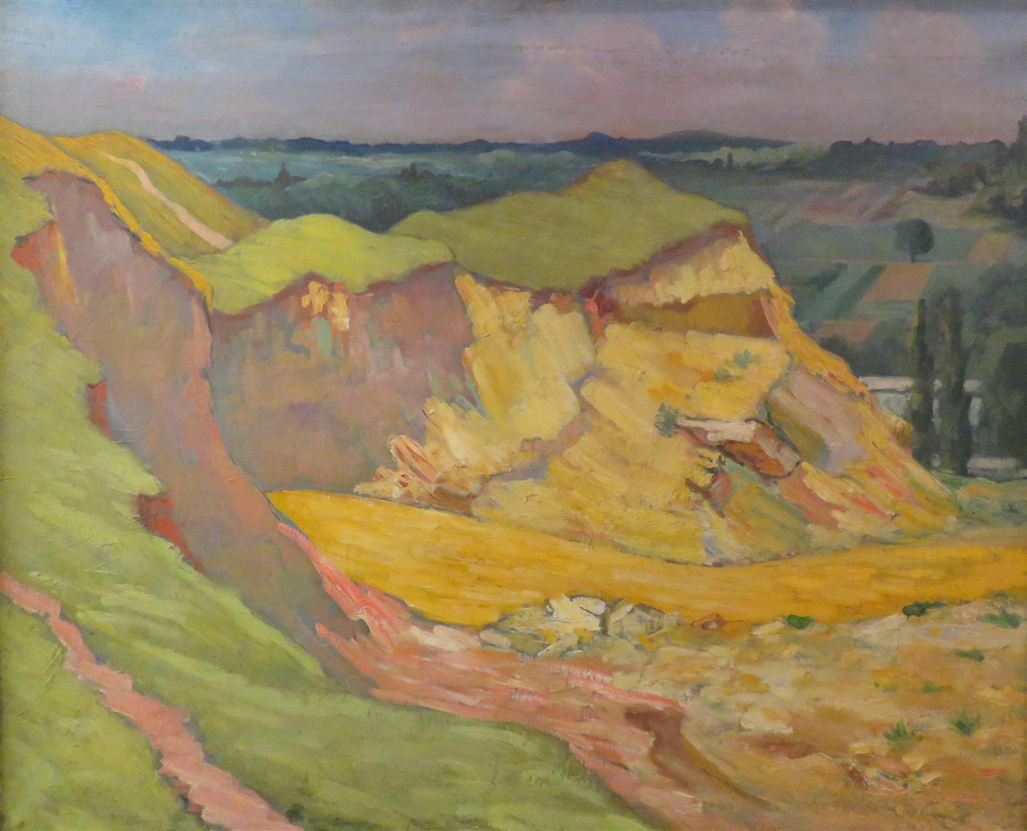 Léo Gausson La Carrière 1893 Fine Art Print