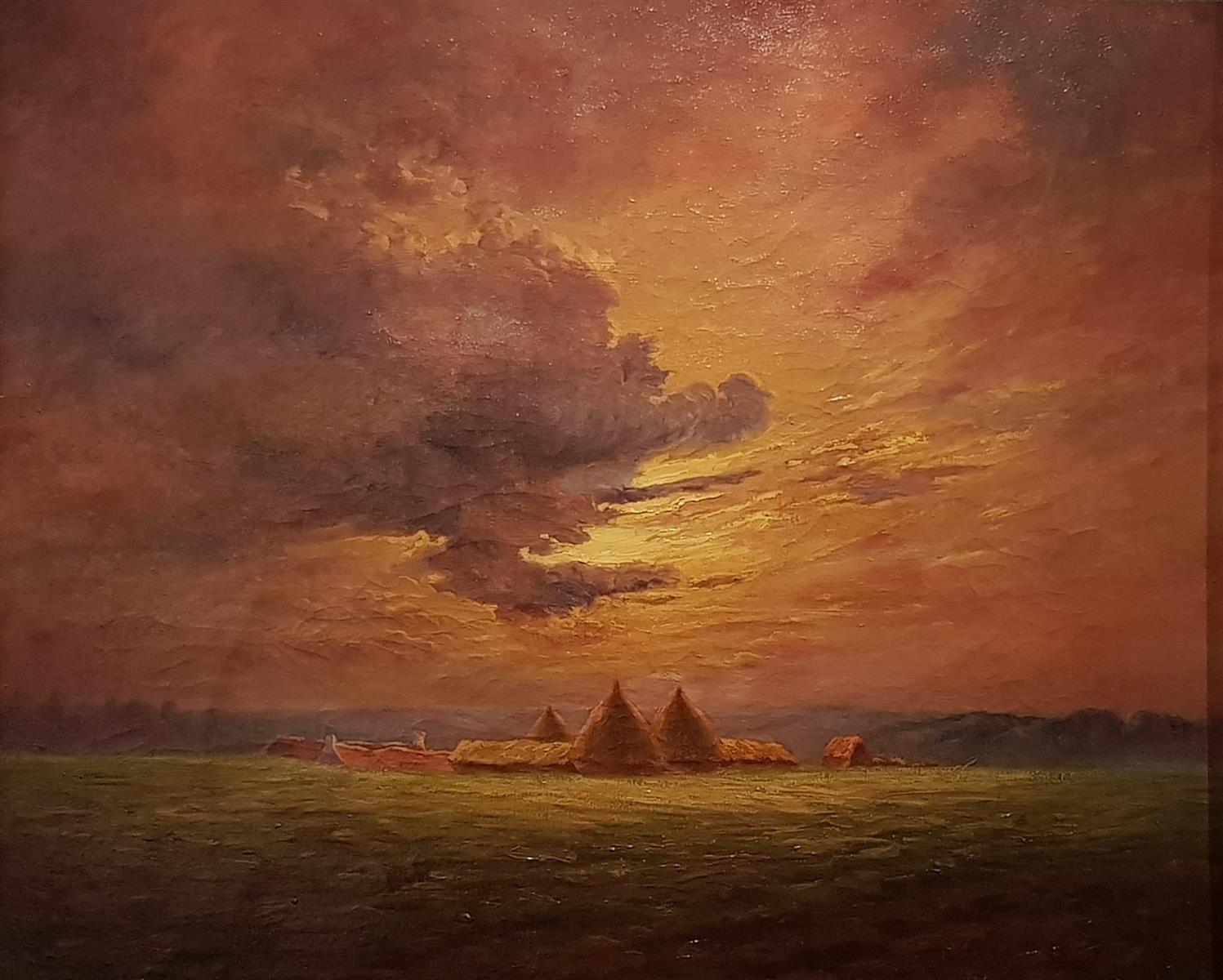 Léo Gausson L'orage 1899 Fine Art Print