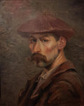 Léo Gausson Autoportrait 1889 Fine Art Print