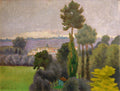 Léo Gausson Le village dans la verdure 1892 Fine Art Print