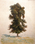 Léo Gausson Le grand arbre 1900 Fine Art Print