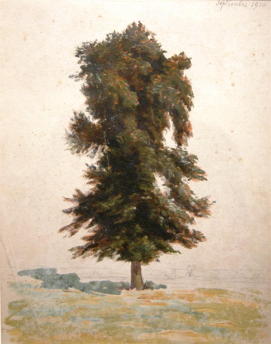 Léo Gausson Le grand arbre 1900 Fine Art Print