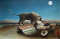 Henri Rousseau The Sleeping Gypsy 1897 Fine Art Print