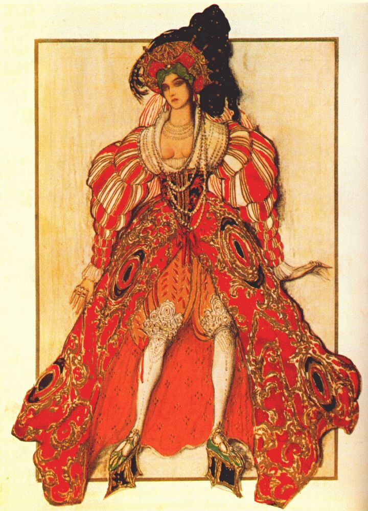 Leon Bakst La Legende de Joseph Potiphar's Wife 1914 Fine Art Print