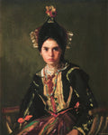 Robert Henri La Montera. Segovia Girl in Fiesta Costume 1912 Fine Art Print