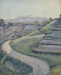 Lucien Pissarro La Nouvelle Route, Cotignac 1937 Fine Art Print