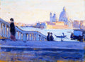 Clarence Gagnon La Salute from the Ponte della Paglia, Venice 1905 Fine Art Print