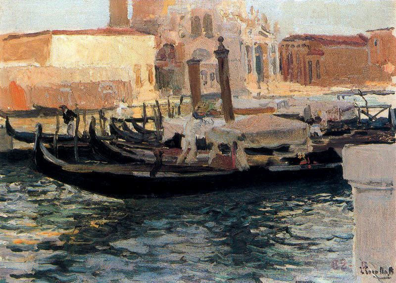 Joaquín Sorolla La Salute, Venice 1910 Fine Art Print