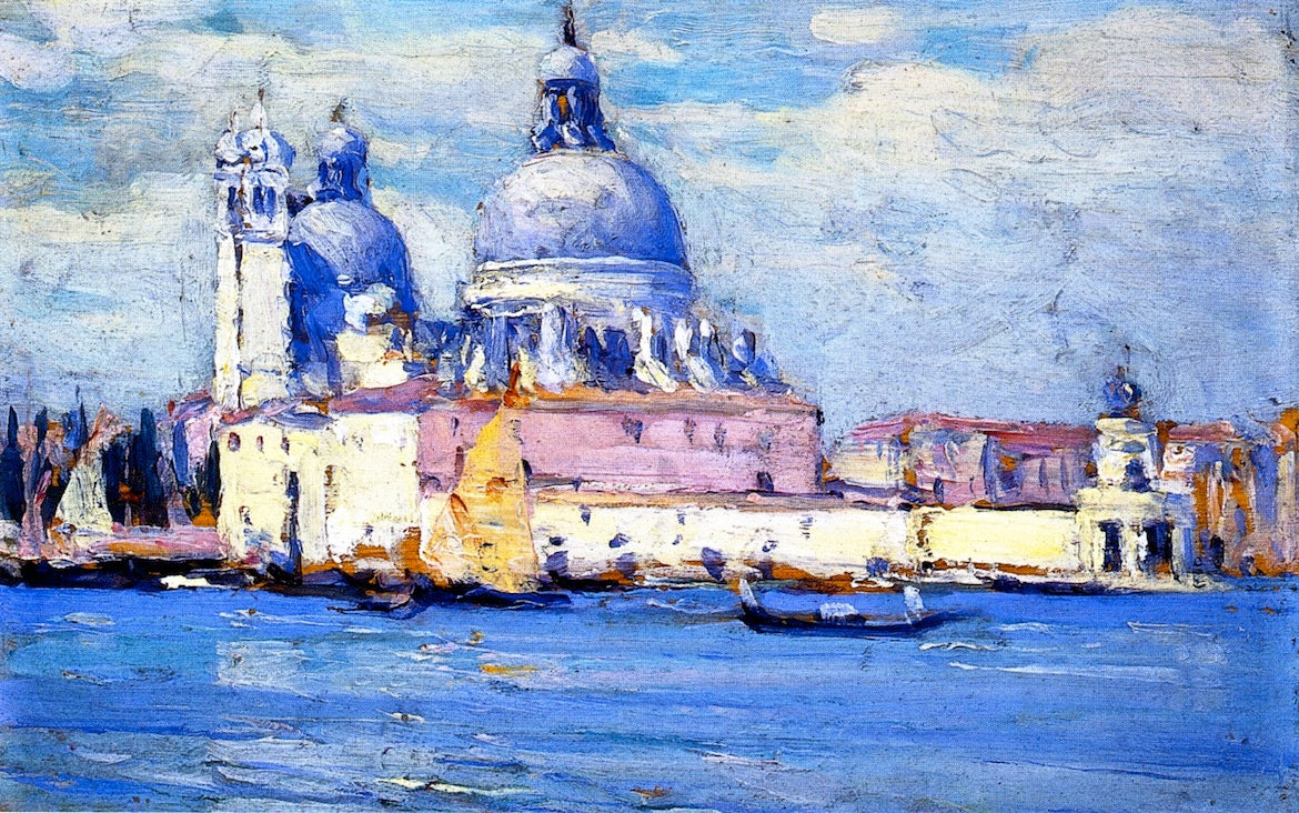 Clarence Gagnon La Salute, Venice 1911 Fine Art Print