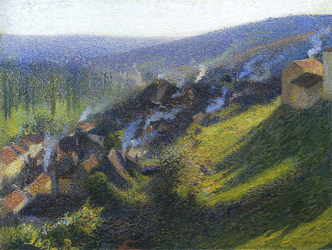 Henri Martin Labastide du Vert in Afternoon 1920 Fine Art Print