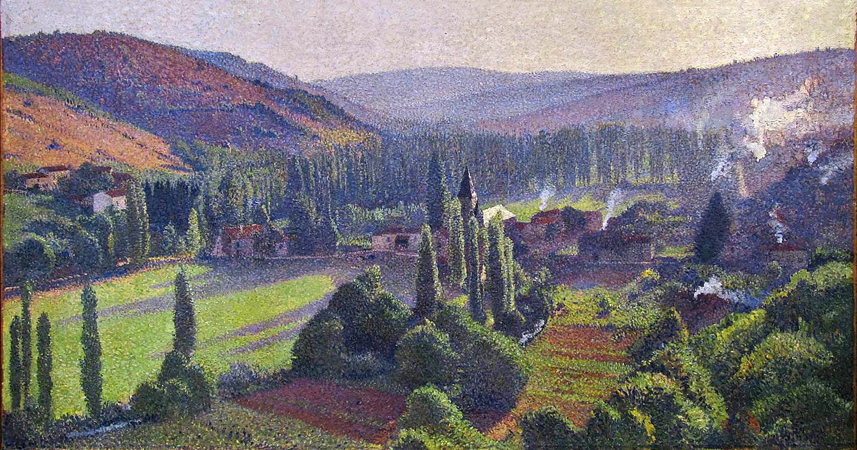 Henri Martin Labastide du Vert in Marquayrol 1890 Fine Art Print