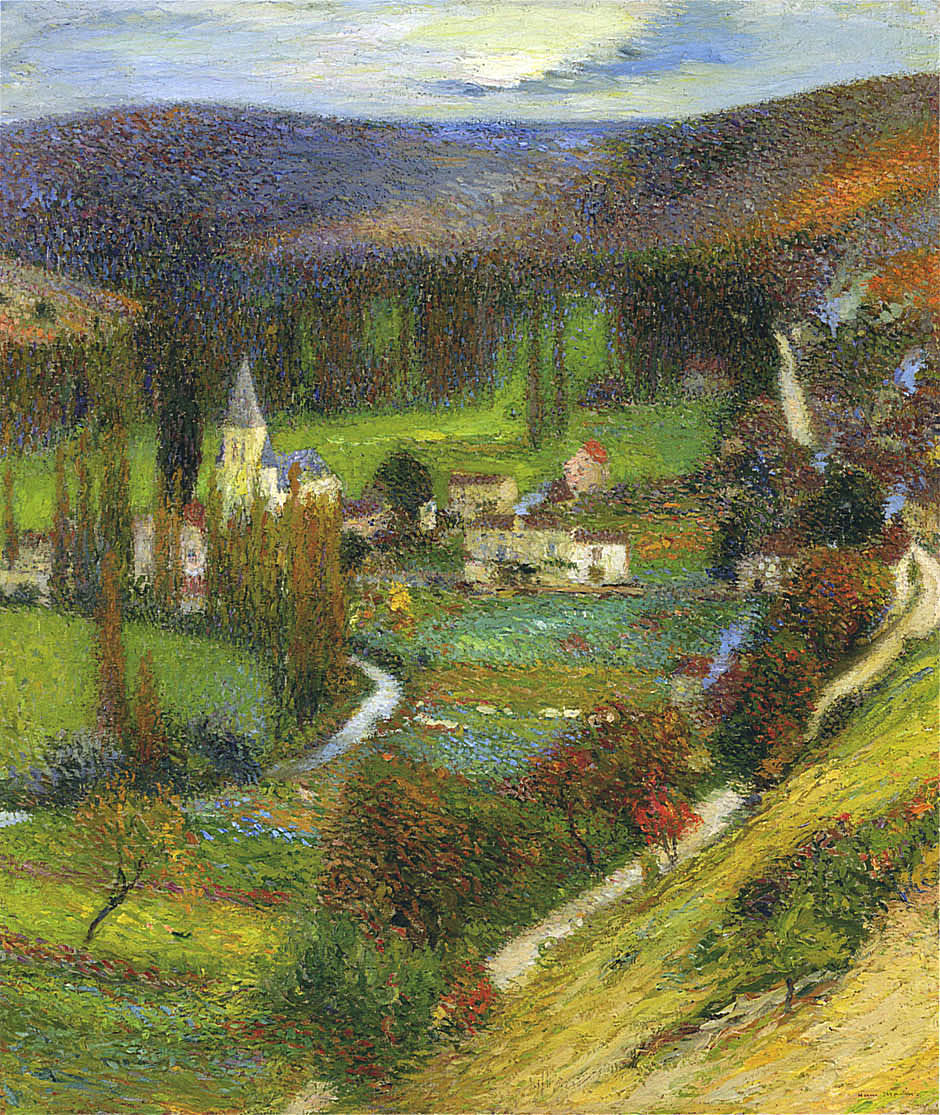 Henri Martin Labastide du Vert - Morning Effect 1920 Fine Art Print