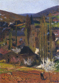 Henri Martin Labastide du Vert near Presbytere 1920 Fine Art Print