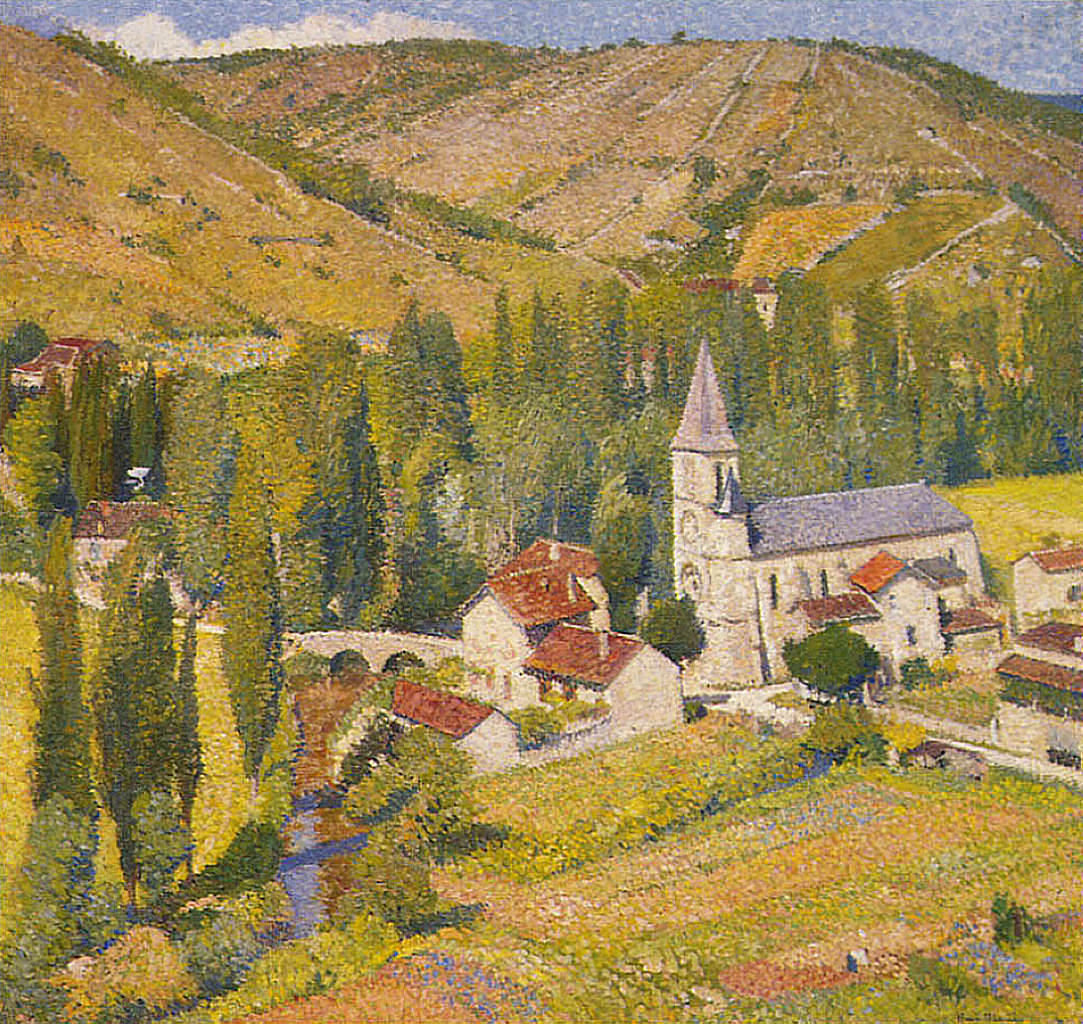 Henri Martin Labastide du Vert 1920 Fine Art Print