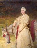 Briton Riviere Lady Harriet Sarah Wantage 1897 Fine Art Print